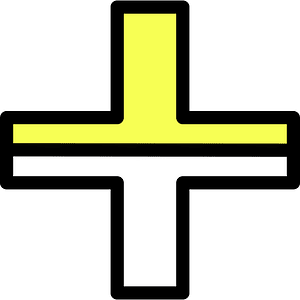 Yellow Plus Fractions 1:2