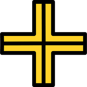 Yellow-Amber Plus Fractions 4:4