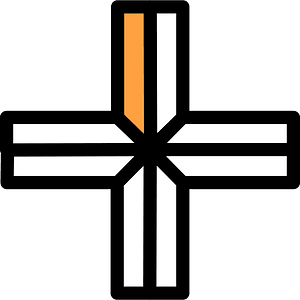 Orange Plus Fractions 1:8