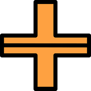 Orange Plus Fractions 2:2