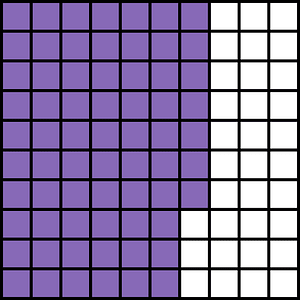 Violet Base Ten Squares 67:100