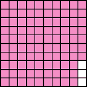 Purple Base Ten Squares 97:100