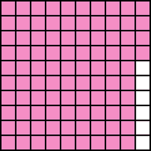Purple Base Ten Squares 94:100
