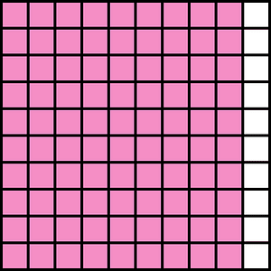 Purple Base Ten Squares 90:100