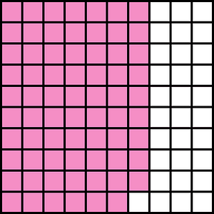 Purple Base Ten Squares 69:100