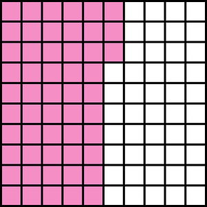 Purple Base Ten Squares 53:100