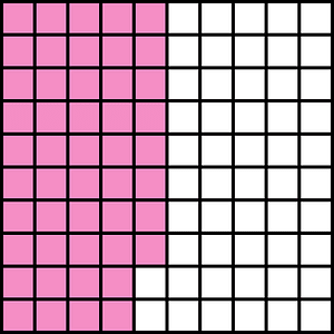 Purple Base Ten Squares 48:100
