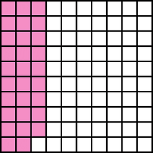 Purple Base Ten Squares 29:100