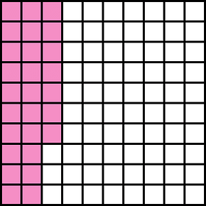 Purple Base Ten Squares 27:100