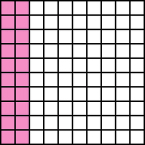 Purple Base Ten Squares 20:100