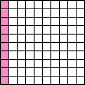 Purple Base Ten Squares 10:100