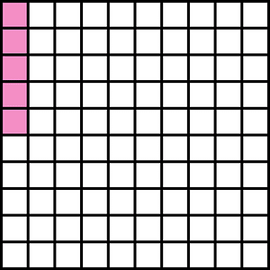 Purple Base Ten Squares 5:100