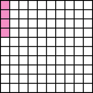 Purple Base Ten Squares 4:100