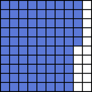 Ultramarine Base Ten Squares 85:100