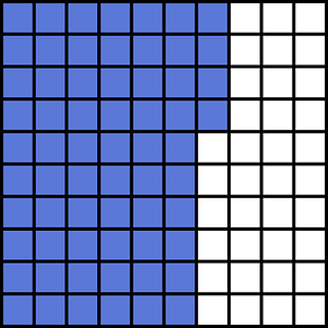 Ultramarine Base Ten Squares 64:100