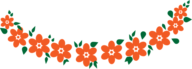 Flower necklace