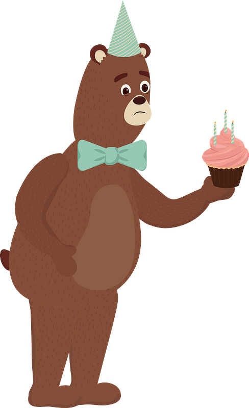 Bear happy birthday