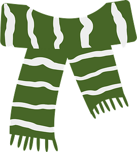 Christmas scarf