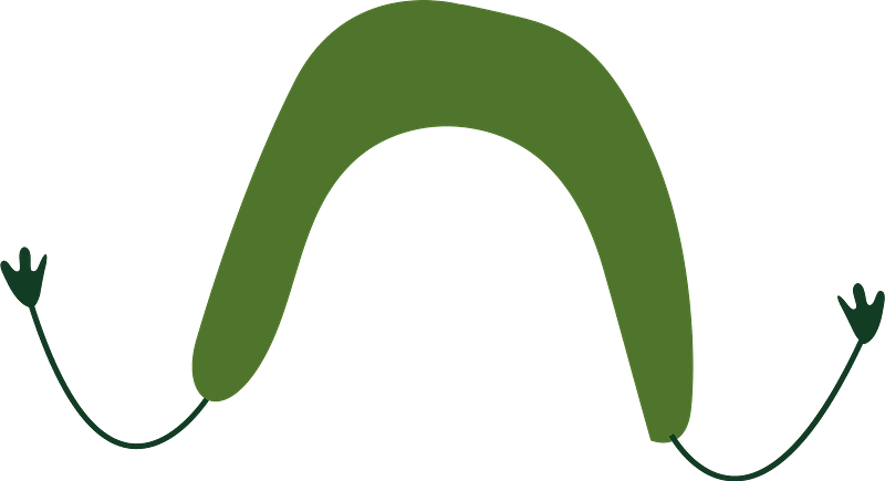 Green winter hat