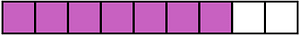 Magenta Rectangle Fraction 7:9