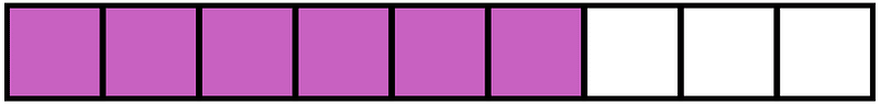 Magenta Rectangle Fraction 6:9