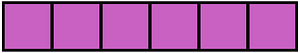 Magenta Rectangle Fraction 6:6
