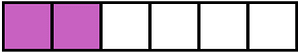 Magenta Rectangle Fraction 2:6