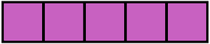 Magenta Rectangle Fraction 5:5