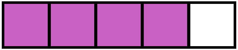 Magenta Rectangle Fraction 4:5