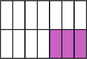 Magenta Rectangle Fraction 3:14