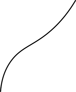 Curved line