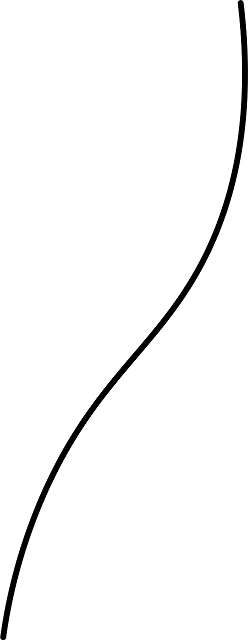 Curved line