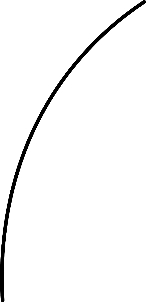 Curved line