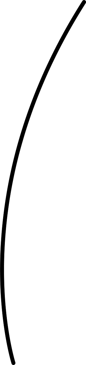 Curved line