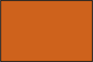 Orange-Brown Rectangle Fraction 1:1