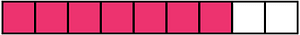 Pink Rectangle Fraction 7:9