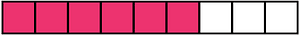 Pink Rectangle Fraction 6:9