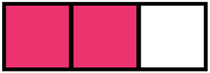 Pink Rectangle Fraction 2:3