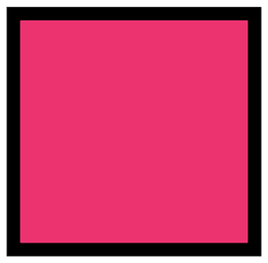 Pink Rectangle Fraction 1:1