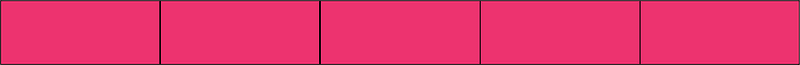 Pink Rectangle Fraction 5:5