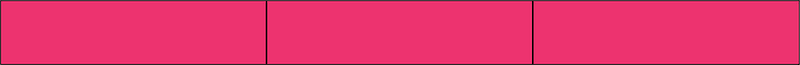 Pink Rectangle Fraction 3:3