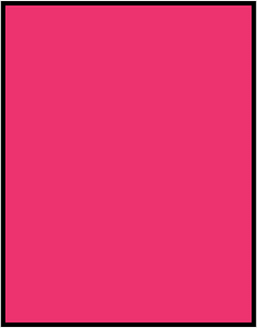 Pink Rectangle Fraction 1:1