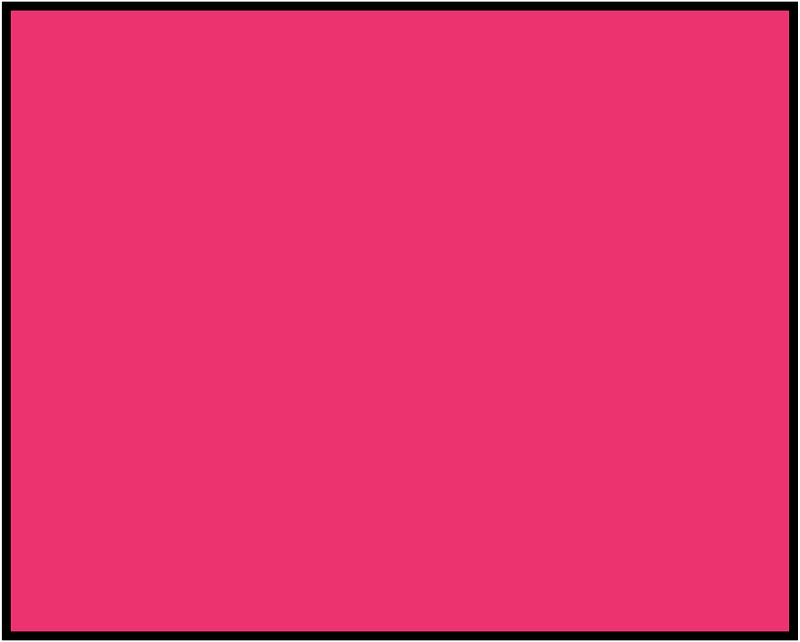 Pink Rectangle Fraction 1:1