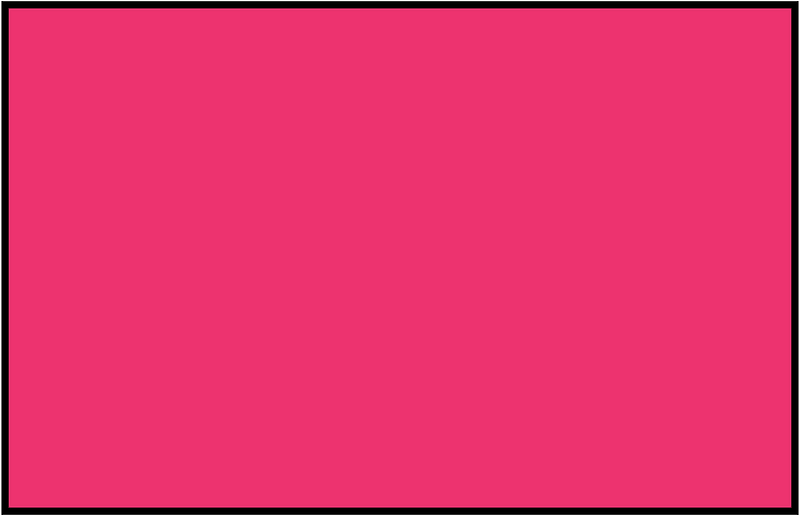 Pink Rectangle Fraction 1:1