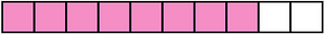 Purple Rectangle Fraction 8:10