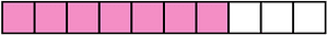 Purple Rectangle Fraction 7:10