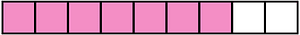 Purple Rectangle Fraction 7:9