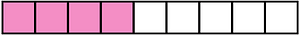 Purple Rectangle Fraction 4:9