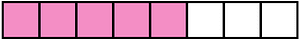Purple Rectangle Fraction 5:8