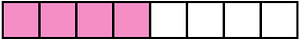 Purple Rectangle Fraction 4:8